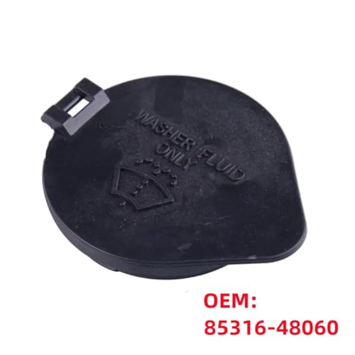 Tapa de botella de depósito de líquido limpiaparabrisas delantero para Toyota Highlander 85316-48060 2
