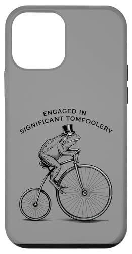 �d�v��Tomfoolery Penny-Farthing Bullfrog �O���t�B�b�N �X�}�z�P�[�X iPhone 12 mini �p