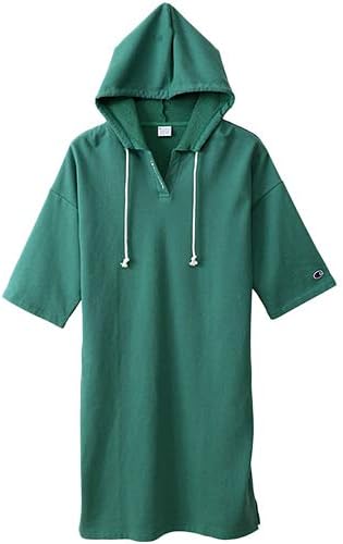 Amazon Co Jp チャンピオン スウェットワンピース Cw P107 レディース ダークグリーン 日本 M 日本サイズm相当 服 ファッション小物