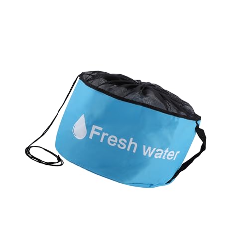Image of Motoforti RV Sewer Hose Storage Bag Waterproof RV Hose Storage Bag RV Accessories Bag Camper Utility Bag Blue Long-Lasting