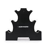 NORTHERN 3-Tier Storage Holder Dumbbell Mini Rack Black, Dumbbells Set, Weight Stand For Home Gym, Tree Rack, Weight Tower, Strength Training, Dumb Bell Workout, Arm Weights, Portable, Heavy Duty