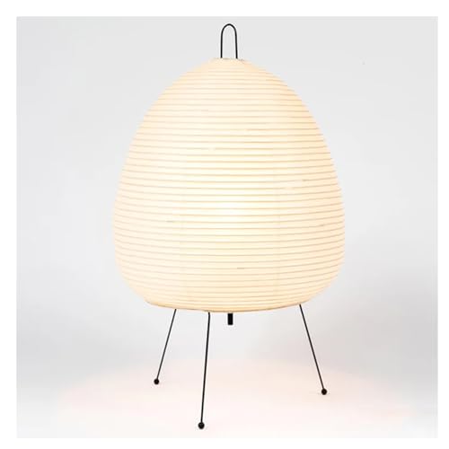 Retro Japanese Lantern Design Printed Rice Paper Lamp for Bedroom & Desktop Decoration