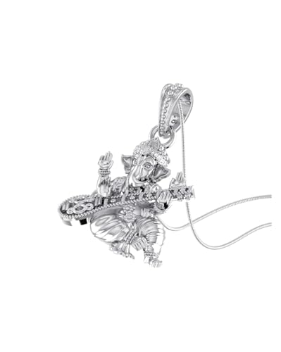 Pendentif Ganesh en argent 925 Mtrolls anti-allergie petit format 3g