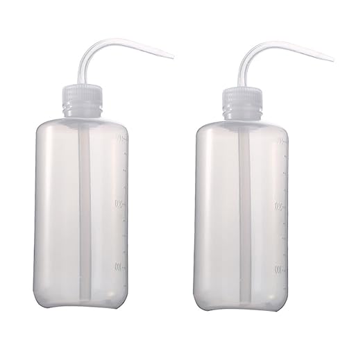 ORFOFE 2Pcs Capacity Bird Cage Water Dispenser Plastic Water Pot for Birds Water Holder for Parrots Finches and Other Birds