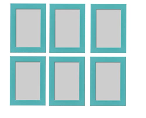 Digital Shoppy IKEA - Marco azul claro, 10 x 15 cm (4 x 6) - Paquete de (6)