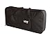 Gator Cases Mega Bone Molded Polyethylene Curved Guitar Pedal Board with Padded Lightweight Carry Bag; USA Made, 28