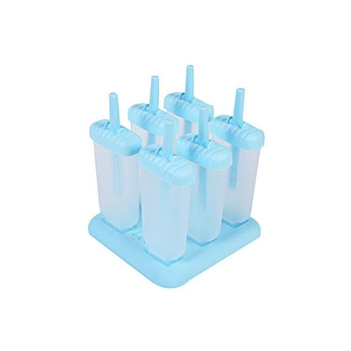 Buy Maharaj Mall Ice Pops Molds Set of 6 Reusable Polypropylene