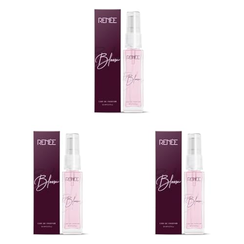 Image of RENEE Liquid Eau De Parfum For Women, Bloom 8ml, Premium Long Lasting Luxury Perfume Scent For All Occasions, Travel Friendly Mini Perfume (Pack Of 3)