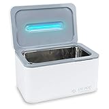 Ultrasonic Cleaner & UV Light Sanitizer, Professional Jewelry Cleaner Machine for Rings, Watches,...