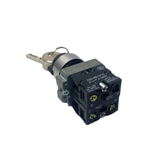 Sélecteur à clé XB2-BG33 pour sécuriser vos commandes de machines 22mm - 4