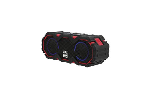 Image of Altec Lansing LifeJacket Mini - Waterproof Bluetooth Speaker with Lights, Portable Wireless Speaker for Pool, Beach, Hiking, Sports, Camping, 16 Hour Playtime, Floats in Water