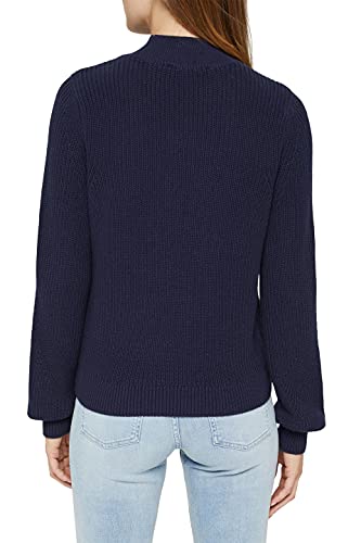 ESPRIT-Stehkragen-Pullover-aus-100-Bio-Baumwolle