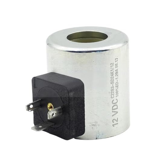 Bobine de vanne hydraulique C22s3-Sd24k1/12 à haute conductivité 1,29 A - 2