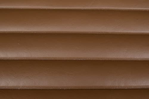 Pleated Marine Vinyl Upholstery Fabric Brown 54" Wide By 5 Yards Boat Auto