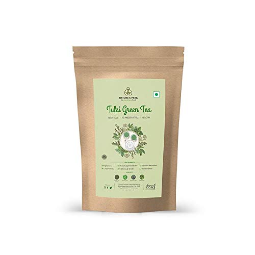 Image of NATURE'S PARK TULSI GREEN TEA, 500 Gm