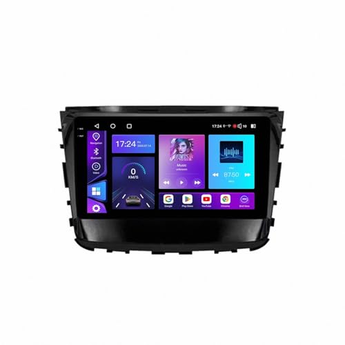 Radio de coche Carplay para SsangYong Rexton 2018 con pantalla HD bluetooth y 32GB