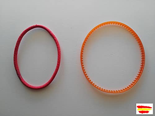 Correas para motor exterior de maquinas de coser domesticas. 2 unid