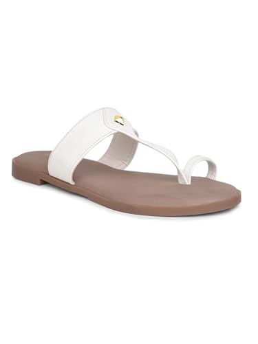 Image of Bata Women's Casual Toe Ring Slipper - Beige