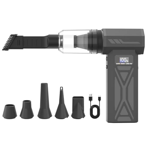 Electric Air Duster, Four-Speed Adjustable Speed...