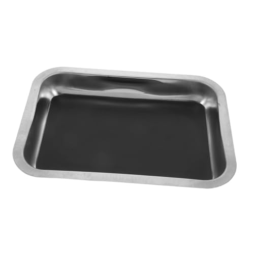 KOMBIUDA Science Plate Anatomy Tray Lab Instrument Tray Stainless Steel Dissection Pan Versatile for Education Research
