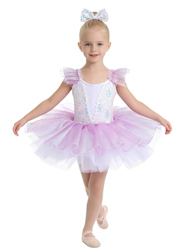 Robe ballet scintillante filles idéale pour gala et cours de danse