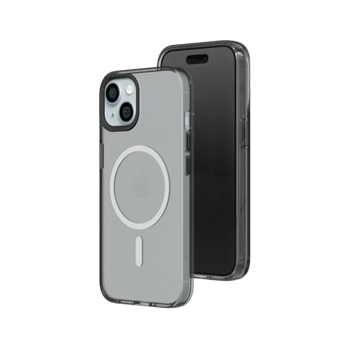 Coque de Protection Transparente iPhone 15 Plus RhinoShield JellyTint Quartz Noir Résistante