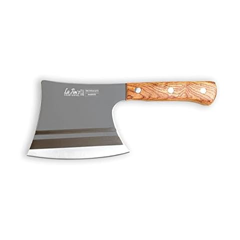 LA TIM'S Cuchillo de carnicero de 0.9 Kg con acero forjado a mano Cover