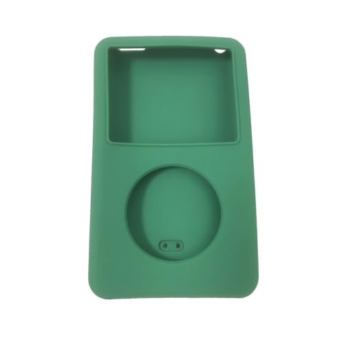 Funda para iPod Classic 3.ª generación de 80 GB/120 GB/160 GB, Funda de Silicona ultrasuave, Funda Protectora antichoque (Verde)