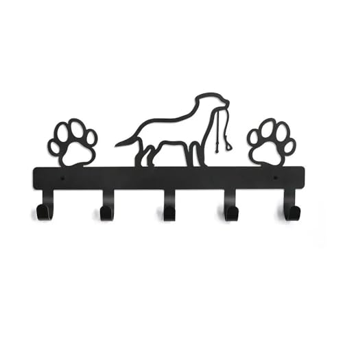 Cintre Mural Métal de Qualité Supérieure Style Silhouette Animaux de Compagnie - 2