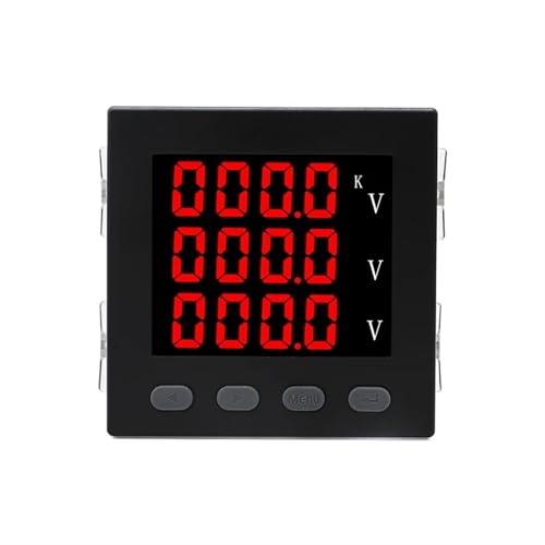 Voltmètre triphasé écran numérique LED AC220V compteur intelligent