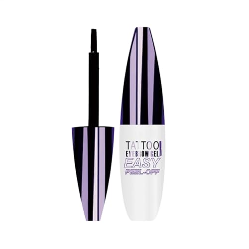 Gel De Cejas Teñido, A Prueba De Manchas Y Resistente Al Sudor, Dura 3 Días, Definición Fácil De Cejas Con Pincel, Ideal Para Rutinas Y Salidas De Maquillaje, Acabado Natural, Versátil Para Todas Las