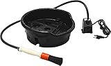 TCE AXH-PPW5GU Torin 5 Gallon Capacity Portable Plastic Automotive Parts Washer Cleaner to Degrease Small Parts and Tools, Black