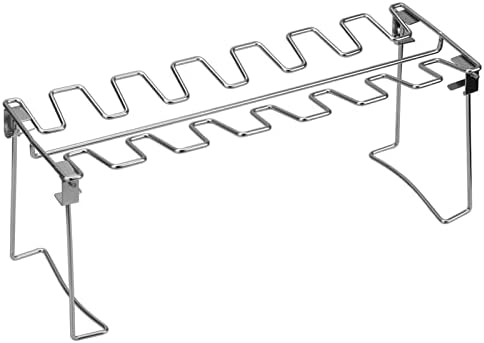 ACHVAC Charcoal Grills 2pcs Estante antiadherente para pierna de Pollo asado, rejilla de Acero inoxidable para asar, barbacoa, Costilla, ala de Pollo