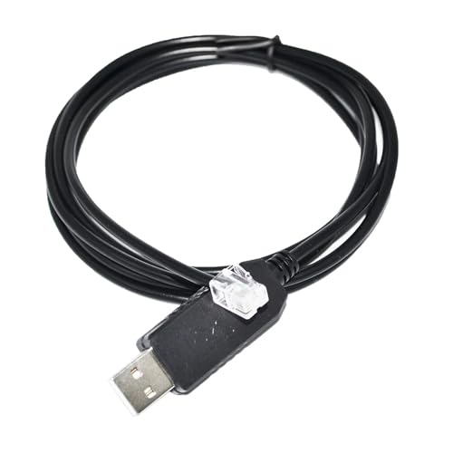 F1T`D2I USB �� RJ9 RJ11 4P4C ASIAIR ���� IO/P/RON �ԓ��P�[�u�� I/O HC �n���h�R���g���[�� IEQ30 IEQ45 ZEQ25 CEM60 CEM25P CME120-EC(3m)