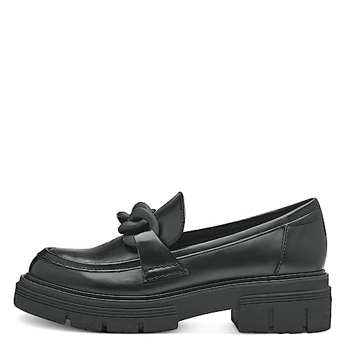 Image of MARCO TOZZI Women's Elegant Vegan Loafer with Heel
