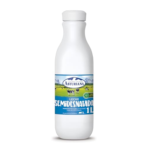 Central Lechera Asturiana Botella Leche Semidesnatada 1 Litro