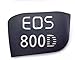 NEW Camera Body Fuselage Name Nameplate Model Number Label Logo Compatible with Canon EOS 800D