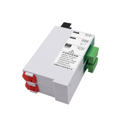 Sensor de corriente alterna industrial transductor 0-1A a 0-10V salida aislada 220V 2