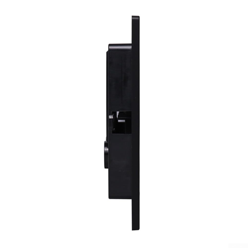Piastra di scarico WC a doppio scarico con due pulsanti, adatta per Geberit UP300 UP320 e Sigm-Series 01/10/20/21/30/50/60, pannello cisterna per arredamento moderno del bagno (bianco)