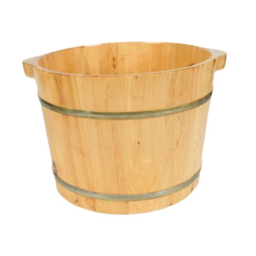 Tina de Madera para Remojar Pies para Spa en Casa miniatura 1