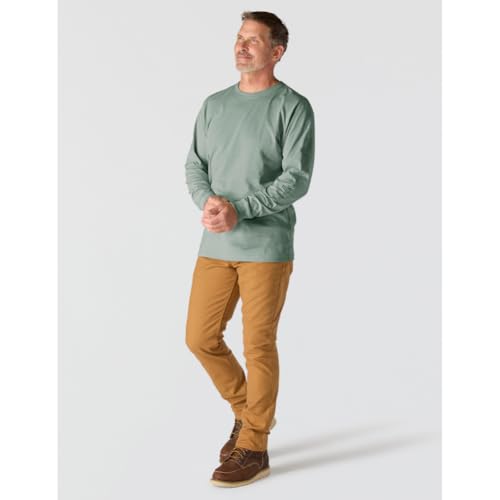 Image of Carhartt Men's Dearborn Loose Long-Sleeve Logo T-Shirt Closeout