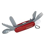 Theo Klein 2805 | Victorinox Swiss Army Knife | Toy Pocketknife for children with 6 tools and cutlery | Dimensions: 11.5 cm x 3 cm x 3 cm | Toys for children aged 3 and over