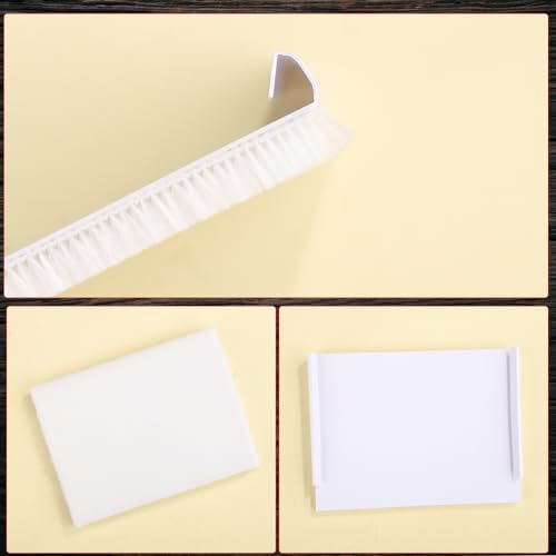 6 Stück Farbkanten-Ersatzpads, Farbkanten-Pad-Nachfüllungen Farbpads zum Streichen von Wänden und Decken Eckenmaler Zierleisten Farbkanten-Werkzeug-Nachfüllpads