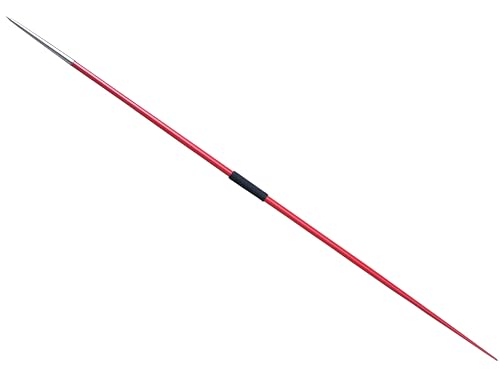 Silver Arrow 500g High School Training Javelin,Track and Field Javelins for Biginners (Red)