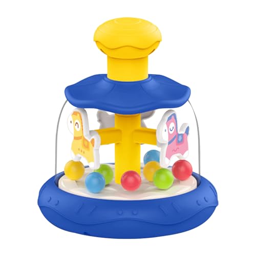 Press, Lightweight Learning Educational, Fine Motor Skill Rotating Push, Brain Teaser Educational Fun I Delights Your Kid With I