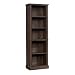 Sauder New Grange 5-Shelf Bookcase, Coffee Oak finish