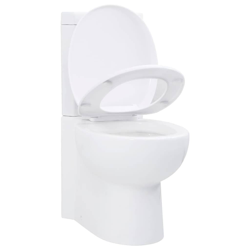 Genérico Inodoro WC de Esquina cerámica Blanco,Bricolaje,Fontanería,Piezas para fontanería,Baños y bidés,Baños-141133