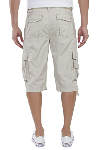 Unionbay Men's Cordova Belted Cargo Short Messenger - 36 - Sand #TOP1