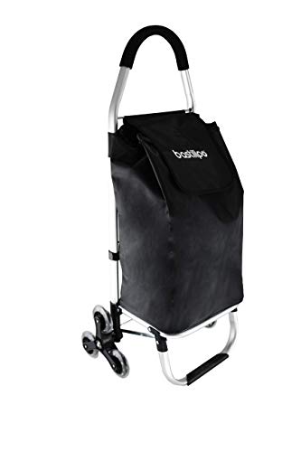 Bastilipo 2178 Andrea Chariot Montant escalier 6 Roues Pliable Maximum 46 litres