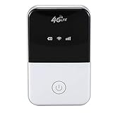 LNIMI 4G WiFi Router Router 3G 4G LTE Portable Pocket Wi Fi Mobile Hotspot Car Wi-Fi Router with Sim Card Slot(Mf 901)